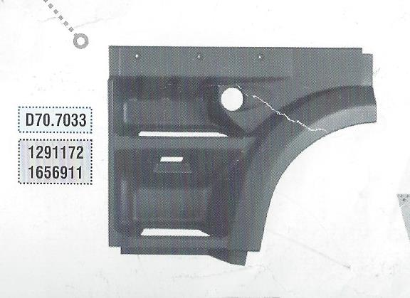 BASAMAK YUVASI DAF XF  95 SOL UST 1291172-1656911